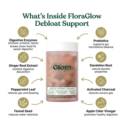 FloraGlow DeBloat Capsules