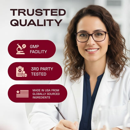 FloraGlow Beauty Complex – Ca AKG, MSM, Hyaluronic Acid, Biotin